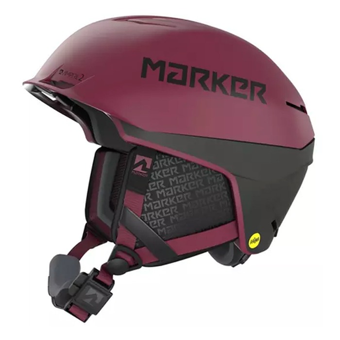 조이레포츠 - 마커 마커 스키헬멧 AMPIRE2 MIPS MAROON BLACK (2324)